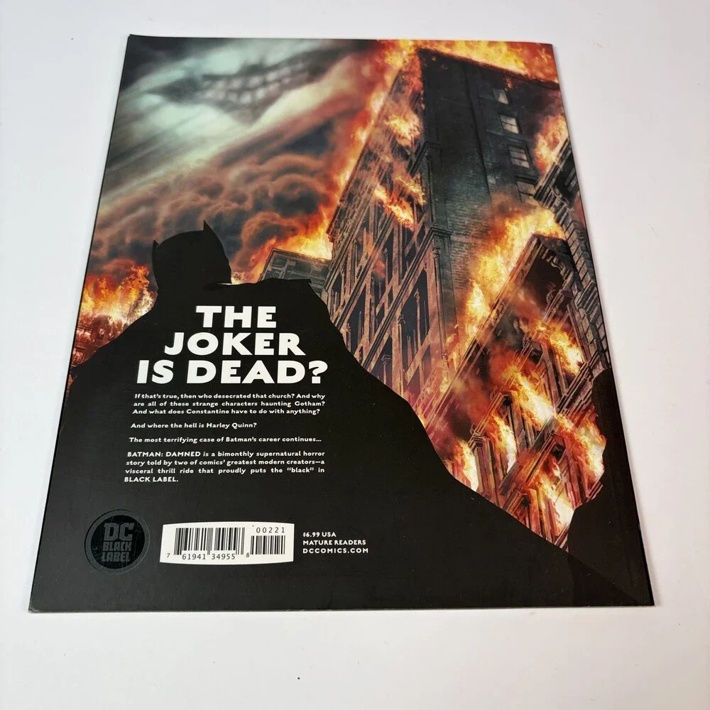Batman Damned Book Two DC Black Label Brian Azzarello Lee Bermejo Comic